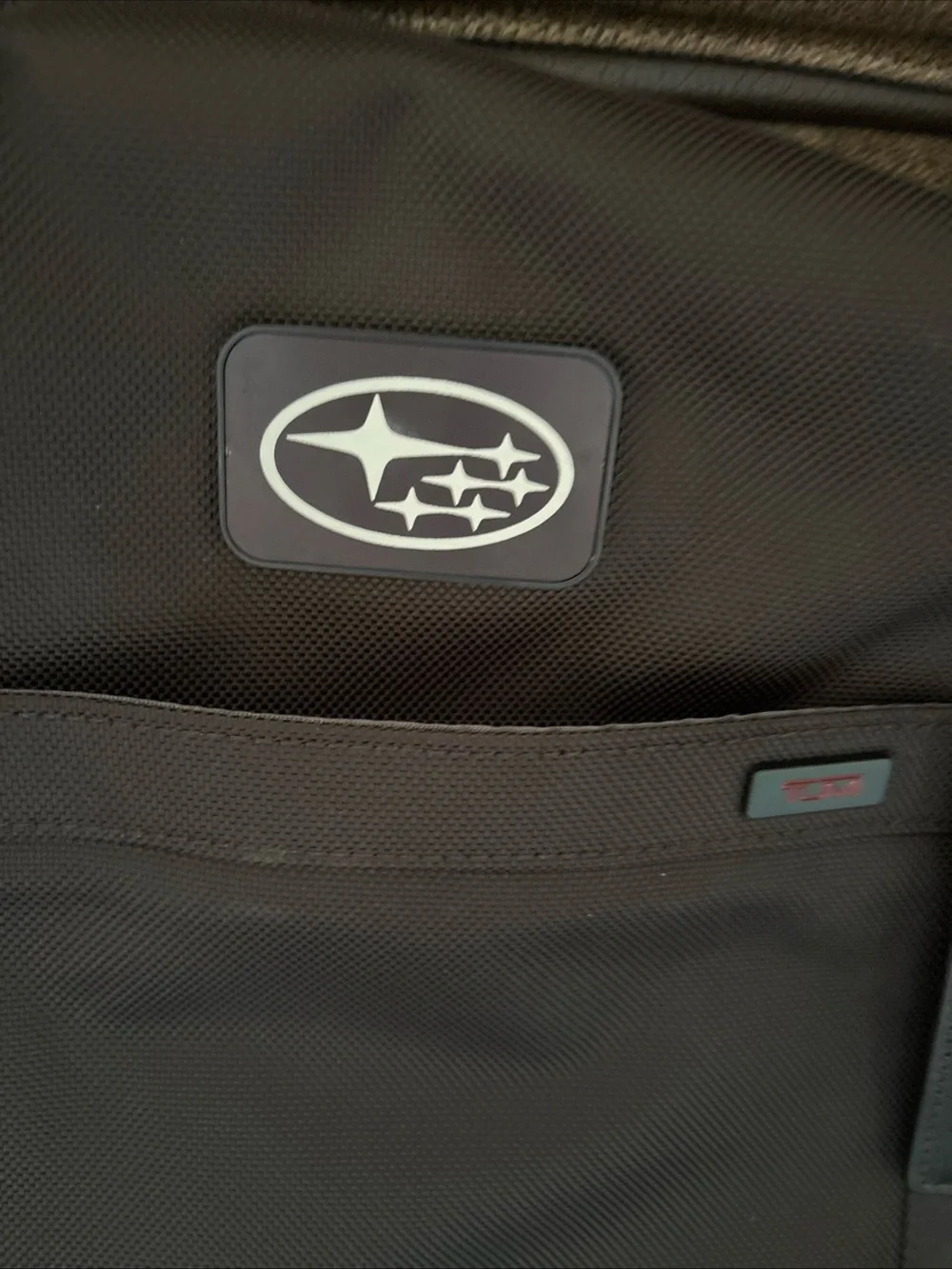 TUMI Travel Satchel Double Ballistic Duffle Bag Nylon Black 22249DE Subaru X New